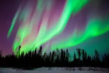 auroras are not caused by George Soros